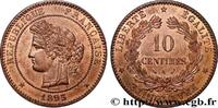 FRANKREICH 10 centimes Cérès DRITTE FRANZOSISCHE REPUBLIK Paris 1895 (30mm, 9,85g, 6h) -