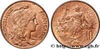 FRANKREICH 10 centimes Daniel-Dupuis DRITTE FRANZOSISCHE REPUBLIK 1898 (30mm, 9,72g, 6h) -
