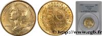 FRANKREICH 50 centimes Marianne, col à trois plis FUNFTE FRANZOSISCHE REPUBLIK Paris 1963 (25mm, 7g, 6h) -