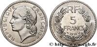 FRANKREICH 5 francs Lavrillier, nickel DRITTE FRANZOSISCHE REPUBLIK 1938 (31mm, 11,93g, 6h) -