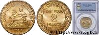 FRANKREICH 2 francs Chambres de Commerce DRITTE FRANZOSISCHE REPUBLIK 1924 (27mm, 8g, 6h) -
