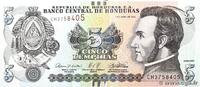 HONDURAS 5Lempiras HONDURAS 5Lempiras 2022 ST -