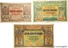 ARMENIEN 50, 100 et 250 Roubles Lot ARMENIEN 50, 100 et 250 Roubles Lot 1919 VZ -