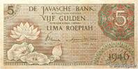 NIEDERLÄNDISCH-INDIEN 5 Gulden NIEDERLÄNDISCH-INDIEN 5 Gulden 1946 S -
