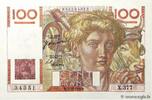 FRANKREICH 100 Francs JEUNE PAYSAN FRANKREICH 100 Francs JEUNE PAYSAN 1950 fST -