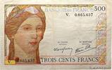 FRANKREICH 300 Francs FRANKREICH 300 Francs 1939 SS -