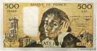 FRANKREICH 500 Francs PASCAL Fauté FRANKREICH 500 Francs PASCAL Fauté 1977 fVZ -