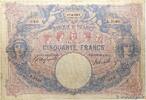 FRANKREICH 50 Francs BLEU ET ROSE FRANKREICH 50 Francs BLEU ET ROSE 1907 fS -