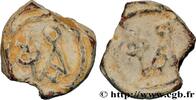 THE HERACLIUS DYNASTY (602-717) Sceau en plomb BYZANTION - SIEGEL Constantinople Ve-VIIIe siècle (15mm, 4,35g, 12h) -