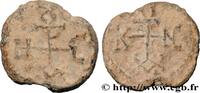 THE HERACLIUS DYNASTY (602-717) Sceau en plomb BYZANTION - SIEGEL Constantinople Ve-VIIIe siècle (20mm, 7,17g, 6h) -