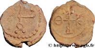 THE HERACLIUS DYNASTY (602-717) Sceau en plomb BYZANTION - SIEGEL Constantinople Ve-VIIIe siècle (24,5mm, 13,04g, 6h) -