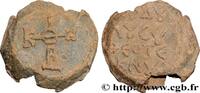 THE HERACLIUS DYNASTY (602-717) Sceau en plomb BYZANTION - SIEGEL Constantinople Ve-VIIIe siècle (25,5mm, 15,33g, 12h) -