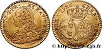 FRANKREICH Demi-louis d'or aux écus ovales, buste habillé LOUIS XV THE WELL-BELOVED Lille 1726 (19,5mm, 4,02g, 6h) -