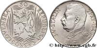 50 Korun 70e anniversaire de Staline 1949 TSCHECHOSLOWAKEI TSCHECHOSLOWAKEI  1949 (28mm, 9,98g, 12h) VZ