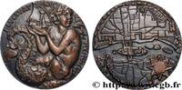 FRANKREICH Médaille, Ville de Paris VILLES Monnaie de Paris (1950) (71,50mm, 238,92g, 12h) -