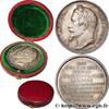 FRANKREICH Médaille, Loi du 1er mai 1802 MINISTÈRES 1862 (34,5mm, 20,07g, 12h) -