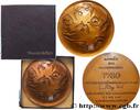 FRANKREICH Médaille, Année du patrimoine par Hadju MINISTÈRES Monnaie de Paris 1980 (81,50mm, 296,17g, 12h) -