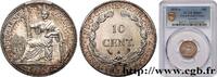 FRANZÖSISCHE-INDOCHINA 10 Centièmes FRANZÖSISCHE-INDOCHINA Paris 1899 (19mm, 2,7g, 6h) -