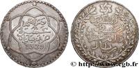MAROKKO 10 Dirhams Moulay Hafid I an 1329 MAROKKO Paris 1911 (37,5mm, 24,96g, 12h) -