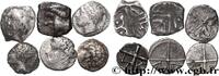 FRANKREICH Lot de 6 oboles Gallia Ier siècle avant J.-C. (mm, g, h) -