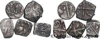 FRANKREICH Lot de 5 drachmes à la croix Gallia Ier siècle avant J.-C. (mm, g, h) -