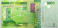 UGANDA 5000 Shillings UGANDA 5000 Shillings 2010 ST -