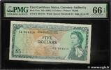 5 Dollars 1965 EAST CARIBBEAN STATES EAST CARIBBEAN STATES 5 Dollars 1965 ST ST