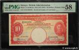 MALAYA 10 Dollars MALAYA 10 Dollars 1941 fST -