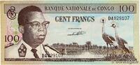 DEMOKRATISCHE REPUBLIK KONGO 100 Francs DEMOKRATISCHE REPUBLIK KONGO 100 Francs 1962 VZ -