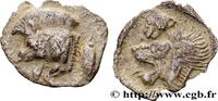 Archaïc 2 (550 BC to 480 BC) Hemiobole MYSIEN - KYZIKOS Cyzique, Mysie c. 480-450 AC. (9,5mm, 0,36g, 3h) -