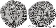 FRANKREICH Gros dit florette CHARLES VI THE MAD OR THE WELL-BELOVED Paris n.d. (26,5mm, 2,87g, 5h) -