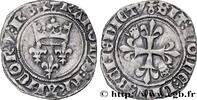 FRANKREICH Gros dit florette CHARLES VI THE MAD OR THE WELL-BELOVED Paris n.d. (25,5mm, 2,85g, 6h) -