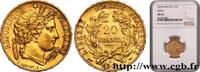 FRANKREICH 20 francs or Cérès ZWEITE FRANZOSISCHE REPUBLIK Paris 1849 (21mm, 6,41g, 6h) -