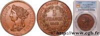 FRANKREICH Concours de 5 francs, piéfort en cuivre par Boivin ZWEITE FRANZOSISCHE REPUBLIK Paris 1848 (37mm, 57,71g, 6h) -