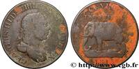 CEYLON 2 Stivers Georges III CEYLON 1815 (34mm, 17,00g, 6h) -