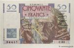 FRANKREICH 50 Francs LE VERRIER FRANKREICH 50 Francs LE VERRIER 1947 fST -