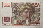 FRANKREICH 100 Francs JEUNE PAYSAN FRANKREICH 100 Francs JEUNE PAYSAN 1947 fVZ -