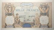 1000 Francs CÉRÈS ET MERCURE type modifié 1940 FRANKREICH FRANKREICH 1000 Francs CÉRÈS ET MERCURE type modifié 1940 VZ+ VZ+