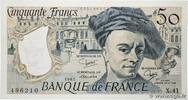 FRANKREICH 50 Francs QUENTIN DE LA TOUR FRANKREICH 50 Francs QUENTIN DE LA TOUR 1985 fST+ -