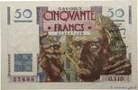 FRANKREICH 50 Francs LE VERRIER FRANKREICH 50 Francs LE VERRIER 1948 fST -