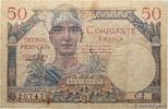 FRANKREICH 50 Francs TRÉSOR FRANÇAIS FRANKREICH 50 Francs TRÉSOR FRANÇAIS 1947 fS -