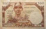FRANKREICH 100 Francs TRÉSOR PUBLIC FRANKREICH 100 Francs TRÉSOR PUBLIC 1955 fS -