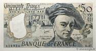 FRANKREICH 50 Francs QUENTIN DE LA TOUR FRANKREICH 50 Francs QUENTIN DE LA TOUR 1982 fST -