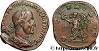 THE MILITARY CRISIS(235 AD to 284 AD) Sesterce TRAIANUS DECIUS Rome 249 (29,5mm, 18,30g, 11h) -
