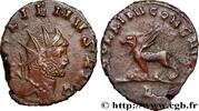 THE MILITARY CRISIS(235 AD to 284 AD) Antoninien GALLIENUS Rome 267-268 (19,5mm, 2,55g, 12h) -