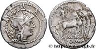 THE REPUBLIC (280 BC to 27 BC) Denier ACILIA Rome 130 AC. (19mm, 3,89g, 6h) -