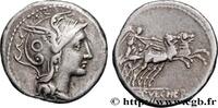 THE REPUBLIC (280 BC to 27 BC) Denier CLAUDIA Rome 110-109 AC. (18mm, 3,92g, 8h) -