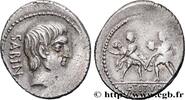 THE REPUBLIC (280 BC to 27 BC) Denier TITURIA Rome 89 AC. (20mm, 3,81g, 6h) -