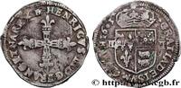 FRANKREICH Quart d'écu de Béarn HENRY IV Pau 1603 (32,5mm, 9,56g, 6h) -