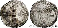 FRANKREICH Quart d'écu, titulature côté croix LOUIS XIV THE SUN KING Limoges 1644 (30mm, 9,74g, 12h) -